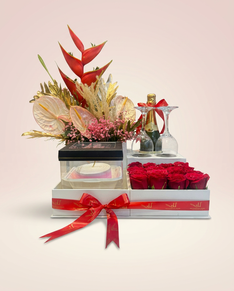 Wine & Blooms Platter