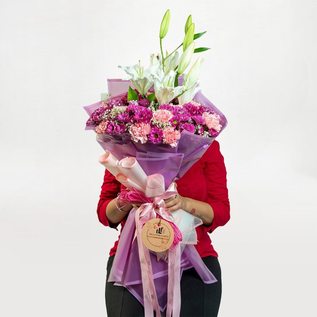 Pastel N' Peach The Luxury Floret