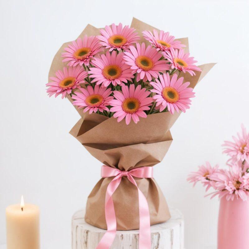 Summer Shine - Flower Bouquet + Cake + Live Guitarist Performance - The Luxury Floret