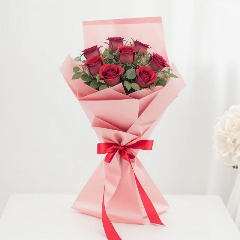 Scented Love - Flower Bouquet + Cake + Live Guitarist Performance - The Luxury Floret