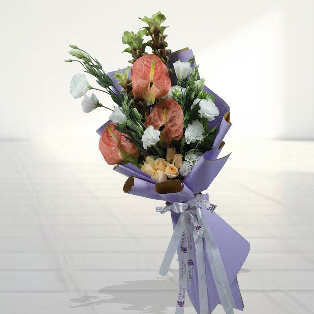 Peach Perfection The Luxury Floret
