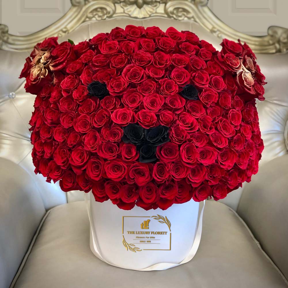 Floor Floof - Red Bear The Luxury Floret