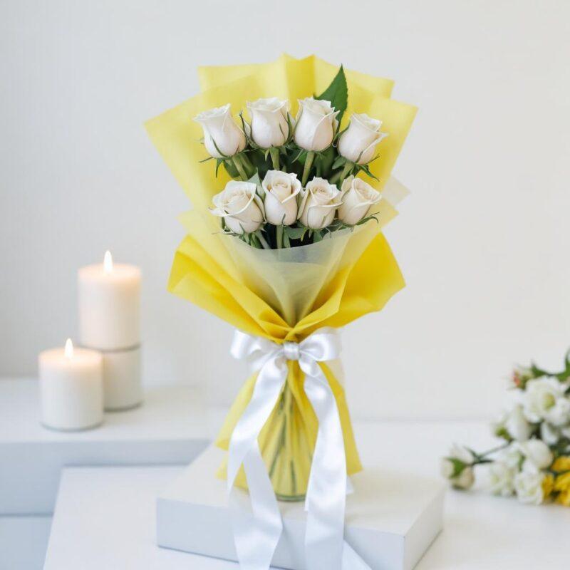 Daydreams - Flower Bouquet + Cake + Live Guitarist Performance - The Luxury Floret